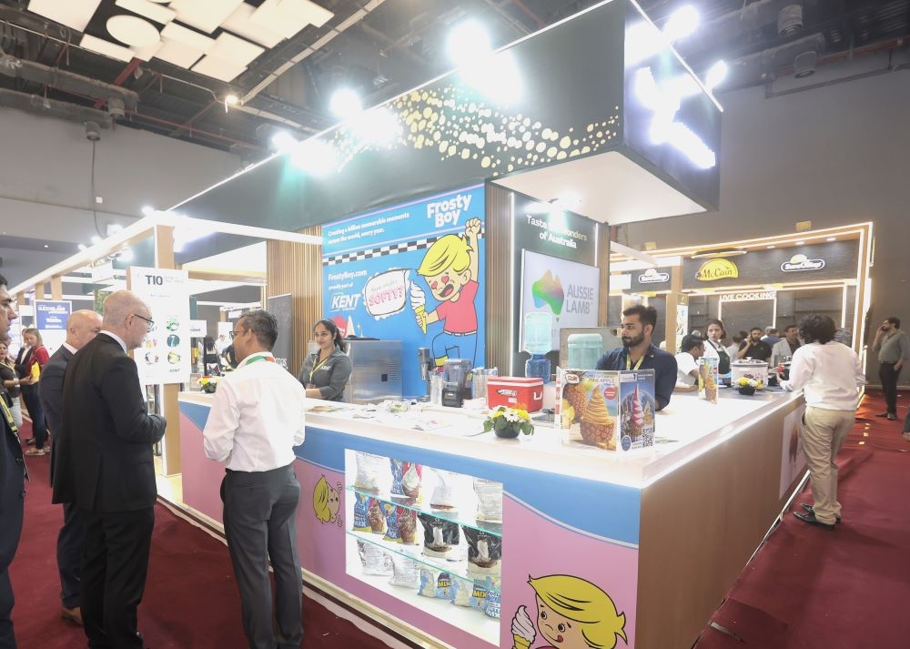 Frosty Boy trade show booth