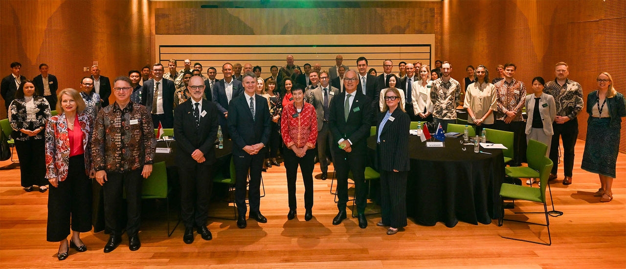 Group of delegates at the IDT Mission to Indonesia