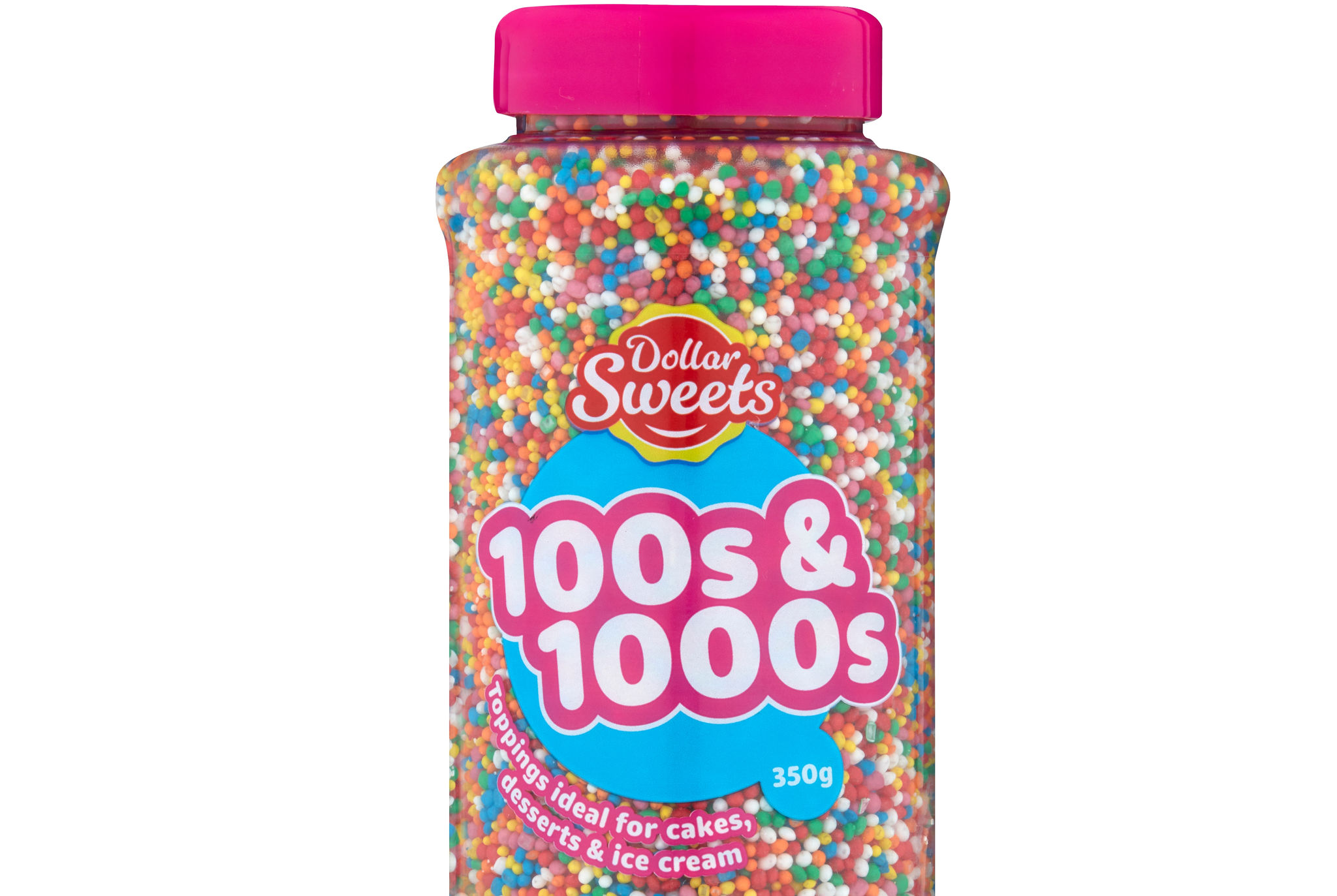 Photograph of Dollar Sweets 100s and 1000s container