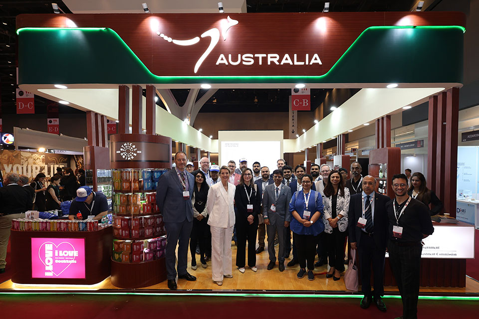 At ProWine Mumbai, the Australia pavilion hosted 12 producers representing 20 premium Australian wine and beverage brands.